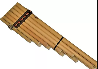 Estuche de 13 tubos de bambú natural para flauta Basto incluido Foto 1 de 3