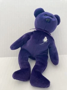 Ty Beanie Baby ~ PRINCESS the Diana Bear from 1997 ~ RARE & RETIRED! - NO TAGS - Picture 1 of 8