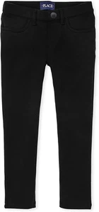 Girls' Ponte Knit Pull on Jeggings - Picture 1 of 4