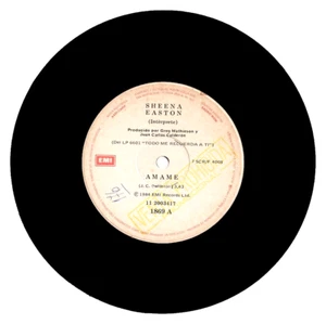 SHEENA EASTON Amame In Spanish SHEENA & LUIS MIGUEL Me Gusta Argentine Promo 7" - Picture 1 of 2