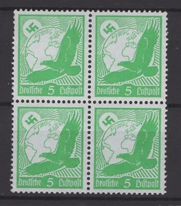 (WH23137) GERMAN REICH - 1934, AIRM. MI 529, BLOCK OF 4, MNH, CV € 40, SEE SCANS - Picture 1 of 2