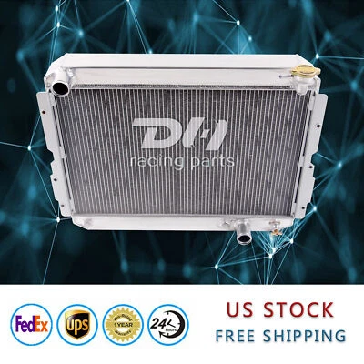 Radiador de aluminio de 3 filas adecuado para Toyota Land Cruiser 1981-1990 FJ65 FJ60 CC1213 Foto 1 de 4