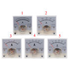 Set Mit 5 Dc Analog Panel Mini Amp Meter Voltage Gauge Amperemeter 91C4 0 1A/10A