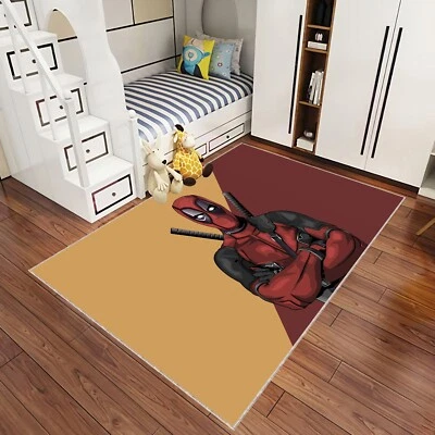Alfombra Deadpool, alfombra de habitación para niños, decoración genial Foto 1 de 4