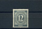 12 Pfg. Kontrollrat Ziffer 1946** seltene Farbe Michel 920 c Befund (S9974)