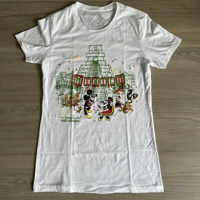 Disney World Epcot World Showcase Mexico Pavilion Small Three Caballeros Shirt - Image 1 of 4