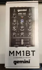 Gemini MM1 BT Professional 2-Channel DJ Mixer - Picture 1 of 8