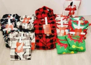 Wondershop Holiday Women's 1 & 2 PC Long Sleeve Christmas Pajama Set & Nightgown - Picture 1 of 50