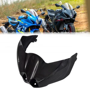 Carbon Fiber Gas Tank Front Cover Fairing Cowling For Suzuki GSXR1000 2017-2022 - Picture 1 of 6