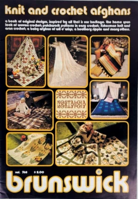 Brunswick NOSTALGIA Knit and Crochet Afghans | Crochet & Knitting | 15 Projects - Image 1 of 4