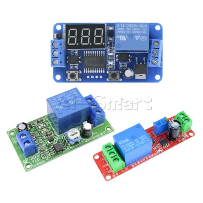 NE555 Delay Time Relay Timer Switch DC 12V Adjustable Module Digitla LED Display - Image 1 of 4