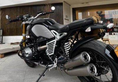 Espejos retrovisores de extremo de barra CNC PARA BMW r ninet r nine t par genuino HJR Products R9T Foto 1 de 4