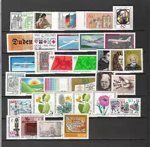 Bund, BRD, Jahrgang 1980 - 1989, postfrisch **, zur Auswahl - Bild 1 von 11