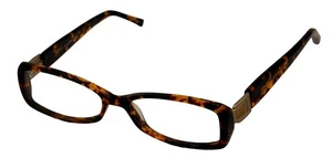 Jones New York Tortoise Mens Plastic Rectangle Eyewear Frame, J741 52mm - Picture 1 of 14