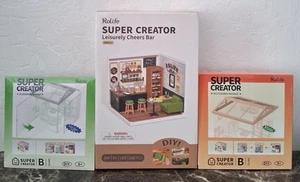 Rolife Super Creator Leisurely Cheers Bar DW012 + Roof B DWP02 + Door DWP05 - Picture 1 of 10
