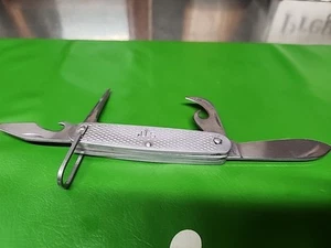 Vintage Camillus Knife U.S.A. Military 1984 Utility Multi-Blade All Metal - Picture 1 of 12