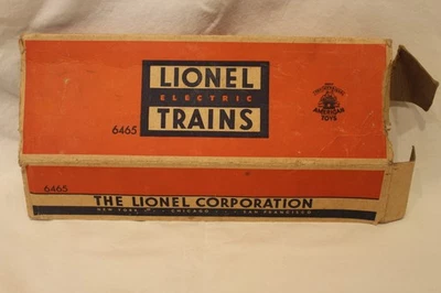 Lionel Postwar 6465 Tank Car Empty Box Only - Image 1 of 4