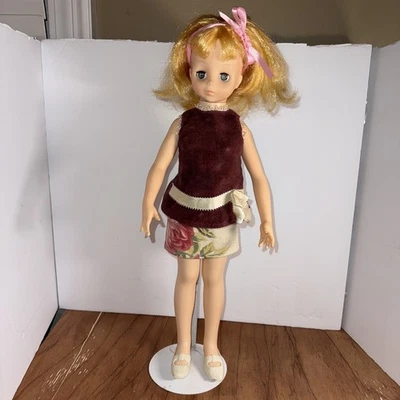 "Muñeca bonita Horsman Pert N 1988 vintage con pelo que crece 18"" tipo crujiente LEER Foto 1 de 4