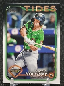 Jackson Holliday 2024 Topps Pro Debut #PD27 Baltimore Orioles / Tides - Picture 1 of 9