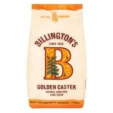 Billingtons Baking Sweetener Golden Caster Sugar - 1kg