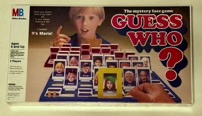 Guess Who Board Game 1991 Milton Bradley Vintage Classic Excellent New SEALED - Image 1 of 3