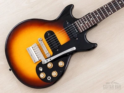 1963 Gibson Melody Maker D Vintage Guitar Sunburst, Collector-Grade w/ Case - Image 1 of 4