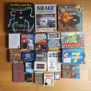 Modern/Hobby Board Game Bundle Job Lot - Beowulf, 7 Gambit, Revolution +++ - Picture 1 of 8