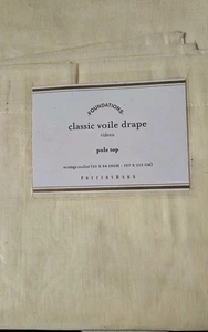 2 pares de bases de granero de cerámica clásicas con cortina de gasa 50X84 nuevas   - Imagen 1 de 3