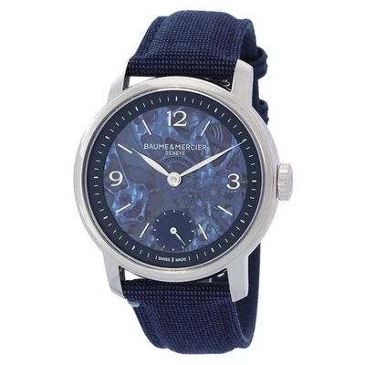 Reloj para hombre Baume et Mercier Classima cuerda manual esfera azul M0A10735 Foto 1 de 4