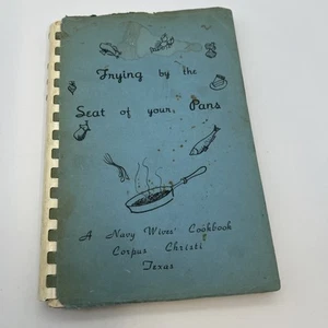 1960s Navy Wives Cookbook - Corpus Christi TX - VT-28 Naval Air Station w/ Ads - Picture 1 of 13