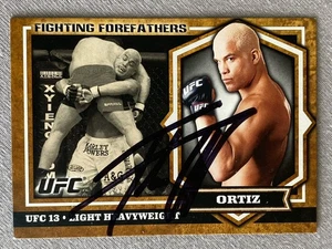 TITO ORTIZ AUTOGRAPH 2012 UFC TOPPS FIGHTING FOREFATHERS #FF-TO TRADING CARD - Picture 1 of 2