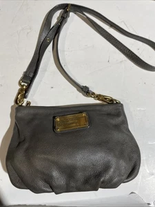 Marc By Marc Jacobs Q Percy Umhängetasche Leder grau - Bild 1 von 14