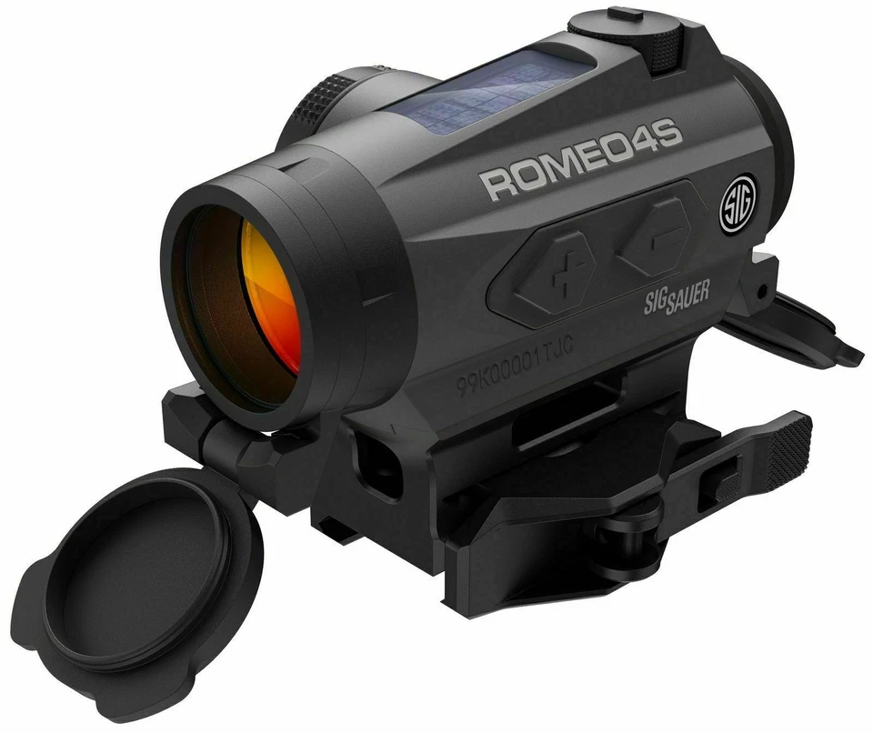 Mira telescópica Sig Sauer Romeo4S ponto vermelho círculo balístico Plex 0,5 MOA SOR43022  - Imagem 1 de 1