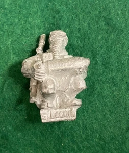 Warhammer 40k Steel Legion Heavy Weapon Missile Loader Games Workshop Metal 🟢 - Picture 1 of 3