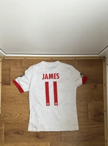 BAYERN MUNICH 2017/2018 FOOTBALL SHIRT JERSEY JAMES RODRIGUEZ #11 Youth L Boys - Picture 1 of 13