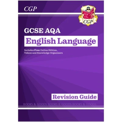 GCSE AQA English Language Revision Guide Key Stage 4 Years 10-11 CGP - Image 1 of 4