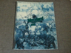 2008 2009 MERCYHURST (PA) WOMENS  COLLEGE HOCKEY MEDIA GUIDE EX-MINT  - Picture 1 of 1