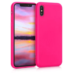 Soft Rubberized TPU Slim Phone Case for Apple iPhone X - Picture 1 of 7