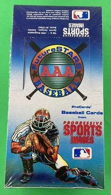 1990 ProCards Future Stars Baseball AAA Sealed Wax Box Sports Images - Image 1 of 4