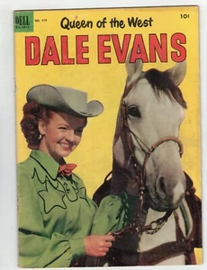 QUEEN OF THE WEST DALE EVANS Four Color #479   #1   (1953) Dell Comics  Fine- - Picture 1 of 2