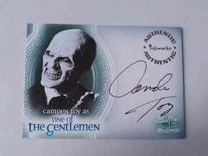 Camden Toy Inkworks 2005 Buffy Men of Sunnydale Autograph A10 The Gentlemen - Picture 1 of 5