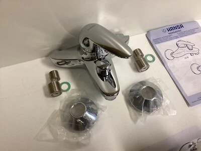 Bathtub Fitting Hansa Disc Old Chrome, Mixer Tap, Bath Mixer, 01782104 - Image 1 of 4
