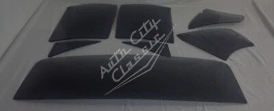 Pontiac 1966 1967 2 puertas techo rígido vidrio ventilación puerta cuarto ventana trasera juego gris Foto 1 de 4