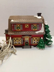 DEPT 56 Snow Village DUTCH COLONIAL Retired - Picture 1 of 10