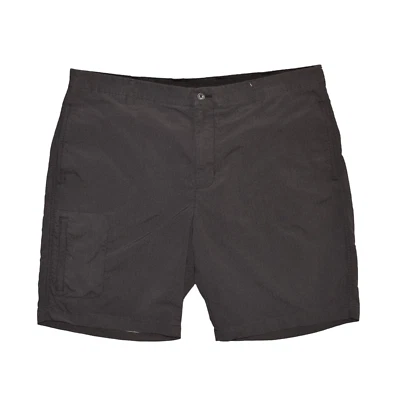 GREG NORMAN $59 Cintura Confort Frente Plano Golf Corto Gris Carbón Para Hombre 40 Foto 1 de 3