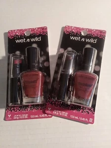 Esmalte de uñas y lápiz labial Wet N Wild 2 piezas 2 paquetes/un precio - Imagen 1 de 4