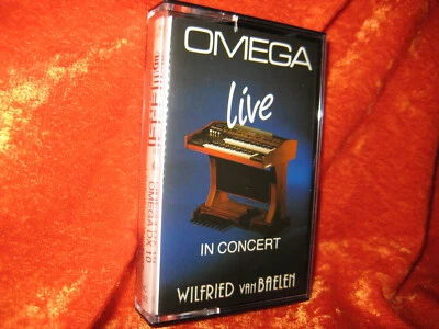 WERSI ORGAN OMEGA LIVE IN CONCERT WILFRED VAN BAELEN CASSETE DE ÁUDIO DE 1988 - Imagem 1 de 4