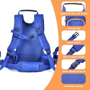 Flonoon Ski Harness for Kids Boys Girls Todder to Learn Ski Snow Board Blue New - Picture 1 of 12