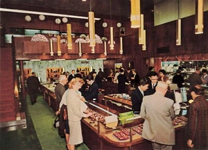 Postcard Japan Mikimoto Pearl Ginza Main Store Tokyo Circa 1971 - Picture 1 of 2