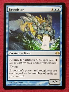 Magic The Gathering PLANECHASE BROODSTAR blue card MTG - Picture 1 of 2